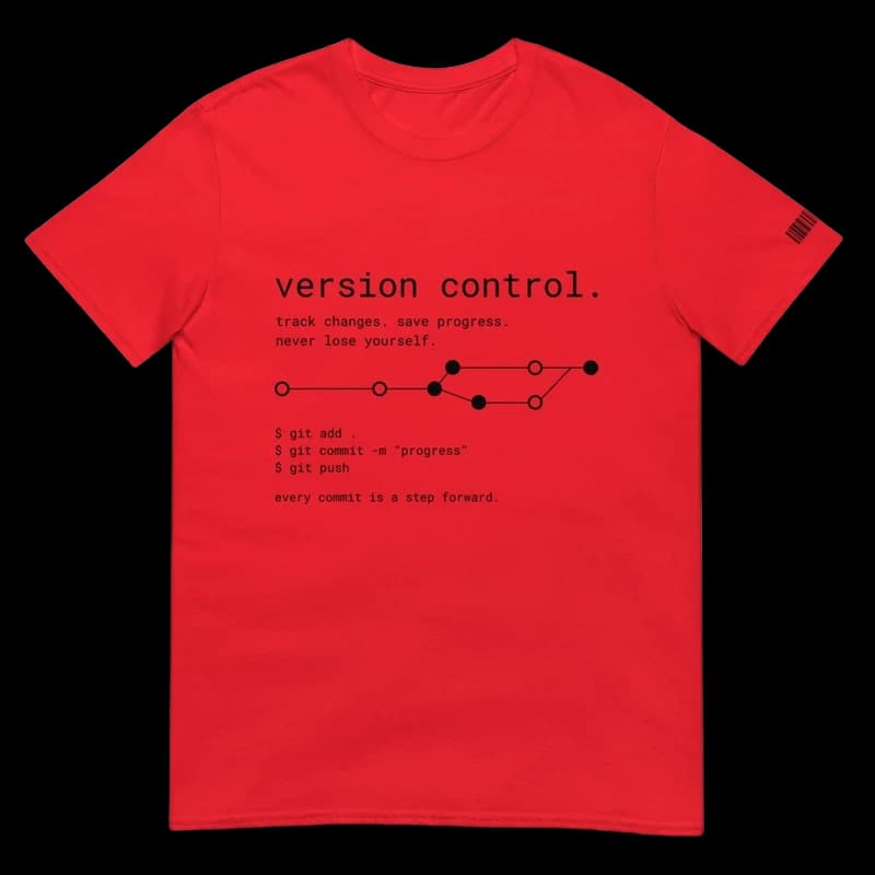 Version Control · You've now found the staple t-shirt of your wardrobe. It's made of 100% ring-spun cotton and is soft and comfy. The double stitching on the neckline and sleeves add more durability to what is sure to be a favorite! • 100% ring-spun cotton • Sport Grey is 90% ring-spun cotton, 10% polyester • Dark Heather & Heather colors are 65% polyester, 35% cotton • Graphite Heather is 50% polyester, 50% cotton • 4.5 oz/yd² (153 g/m²) • Shoulder-to-shoulder taping • Quarter-turned to avoid crease down the center • Blank product sourced from Bangladesh, Nicaragua, Honduras, Dominican Republic, Haiti or Guatemala Disclaimer: Due to the fabric properties, the White color variant may appear off-white rather than bright white.